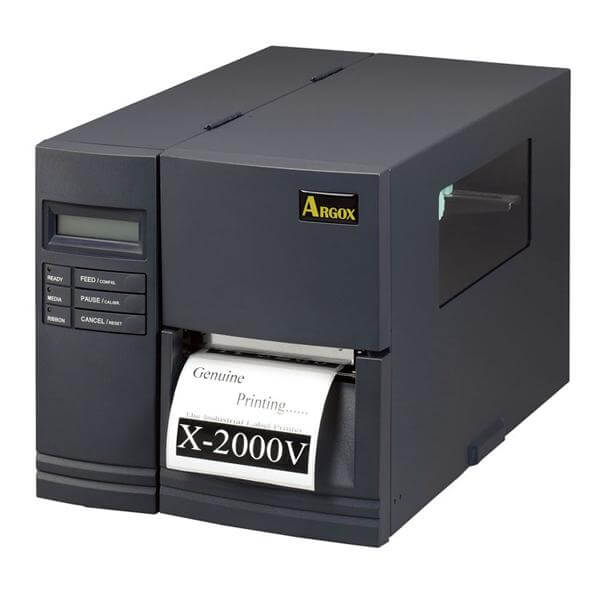 Argox X-2000V Otomatik Kesicili Endüstriyel Barkod Yazıcı