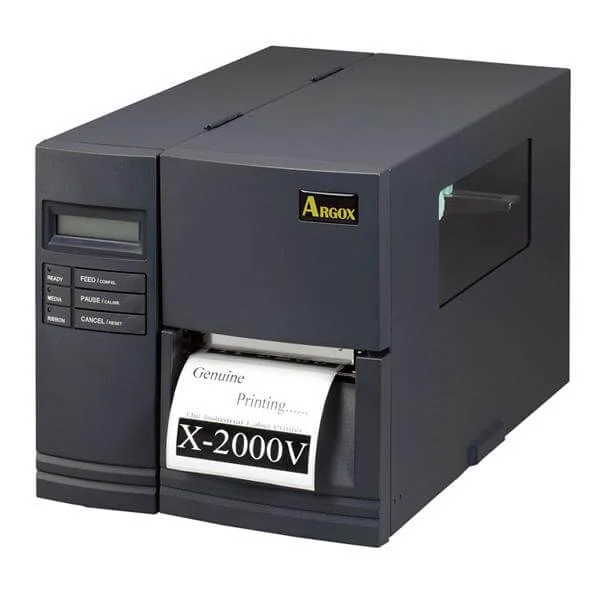 Argox X-2000V Otomatik Kesicili Endüstriyel Barkod Yazıcı