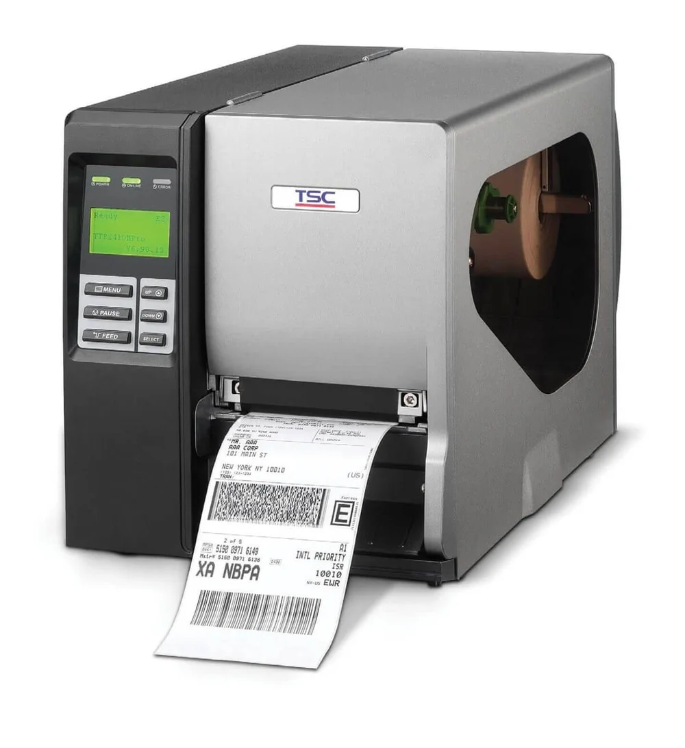 TSC TTP-344M PRO 300 DPI Endüstriyel Barkod Yazıcı