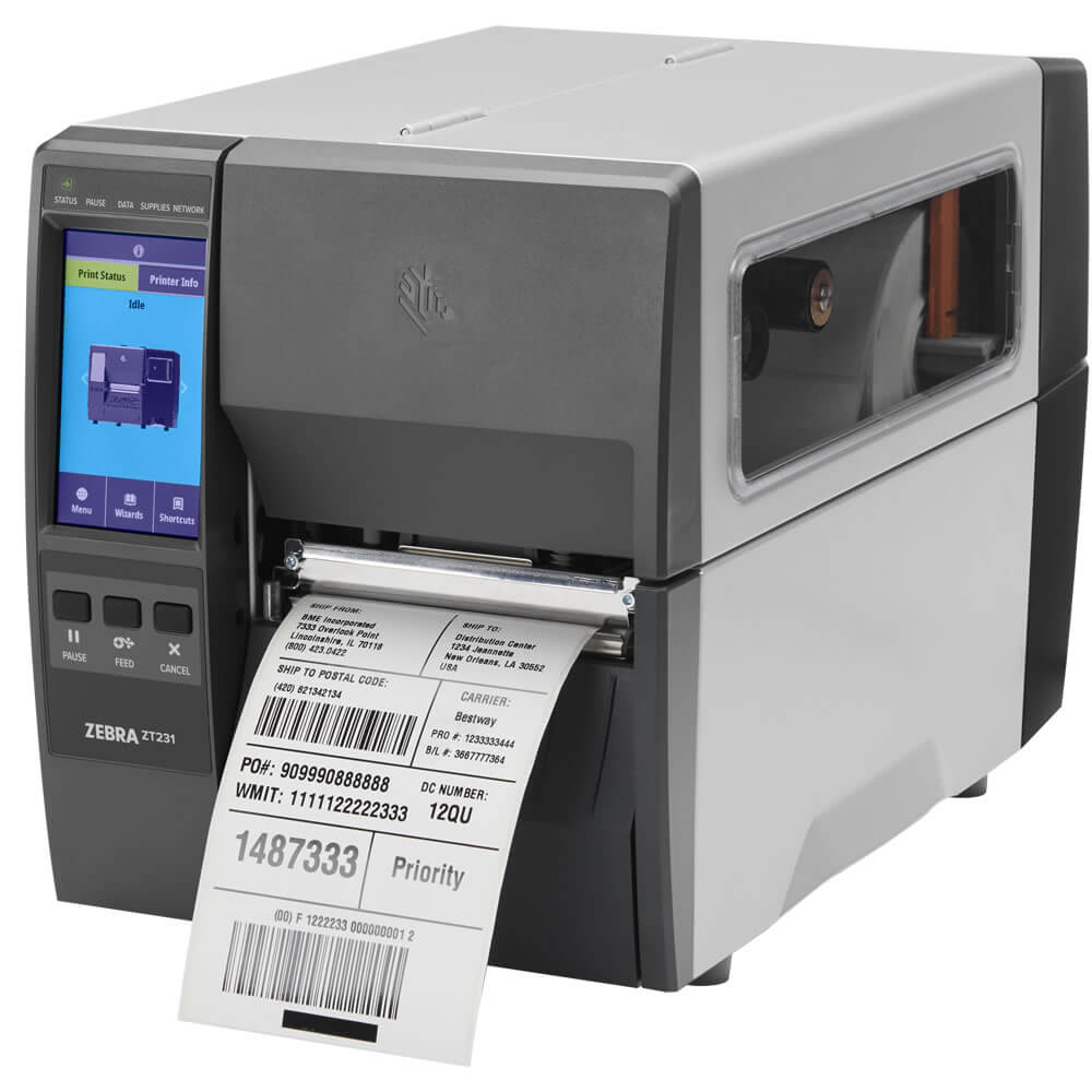 Zebra ZT231 300 DPI Endüstriyel Barkod Yazıcı