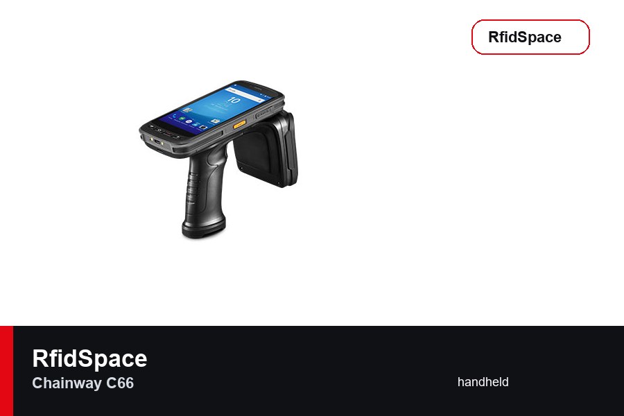 Chainway C66 RFID handheld terminal brand and model product image for RfidSpace hardware catalog