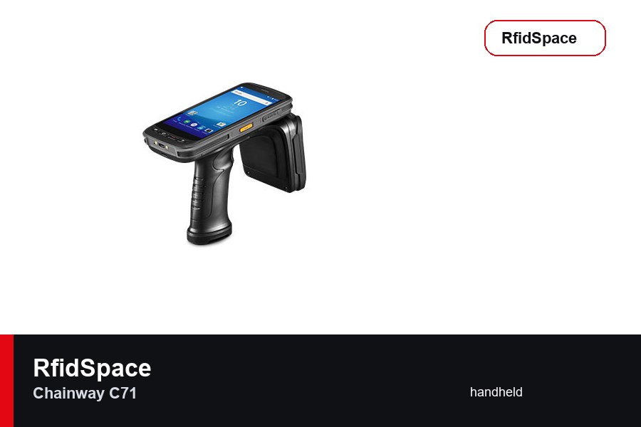 Chainway C71 RFID handheld terminal brand and model product image for RfidSpace hardware catalog