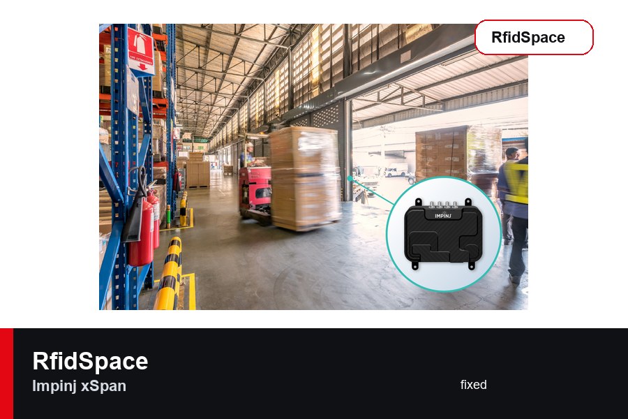 Impinj xSpan Fixed RFID reader brand and model product image for RfidSpace hardware catalog
