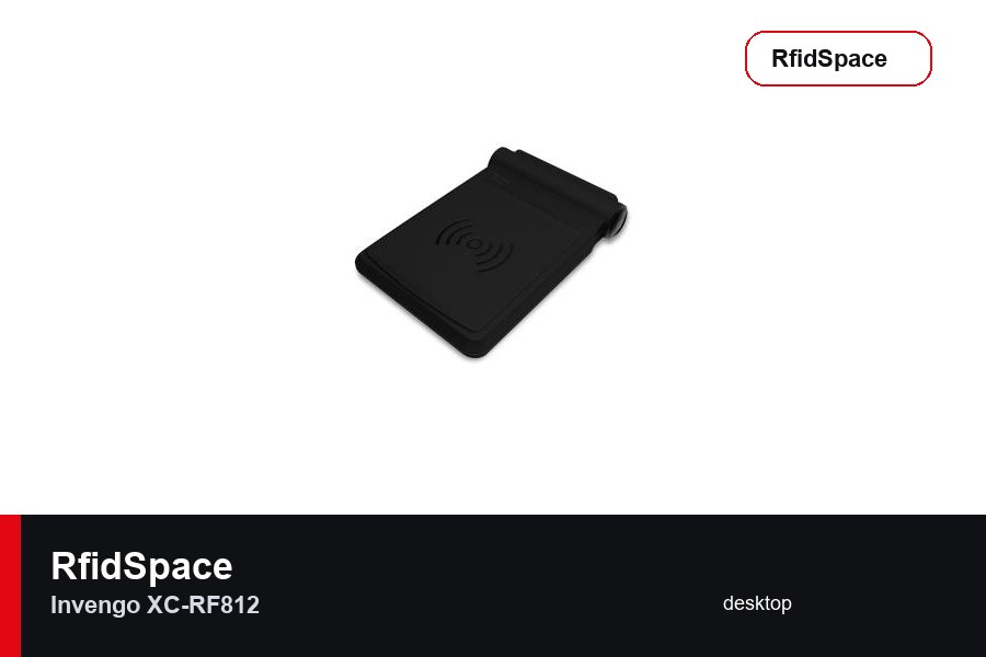 Invengo XC-RF812 Desktop RFID reader brand and model product image for RfidSpace hardware catalog