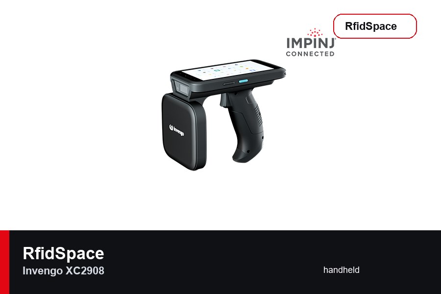 Invengo XC2908 RFID el terminali marka ve model ürün görseli - RfidSpace donanım kataloğu