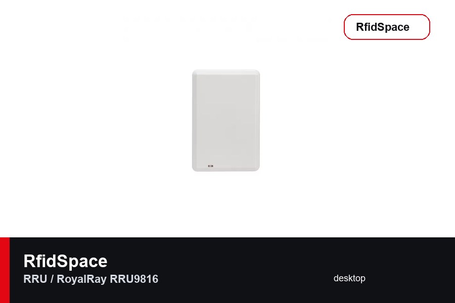 RRU / RoyalRay RRU9816 Desktop RFID reader brand and model product image for RfidSpace hardware catalog