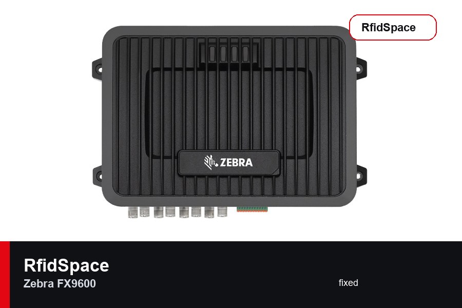 Zebra FX9600 Fixed RFID reader brand and model product image for RfidSpace hardware catalog
