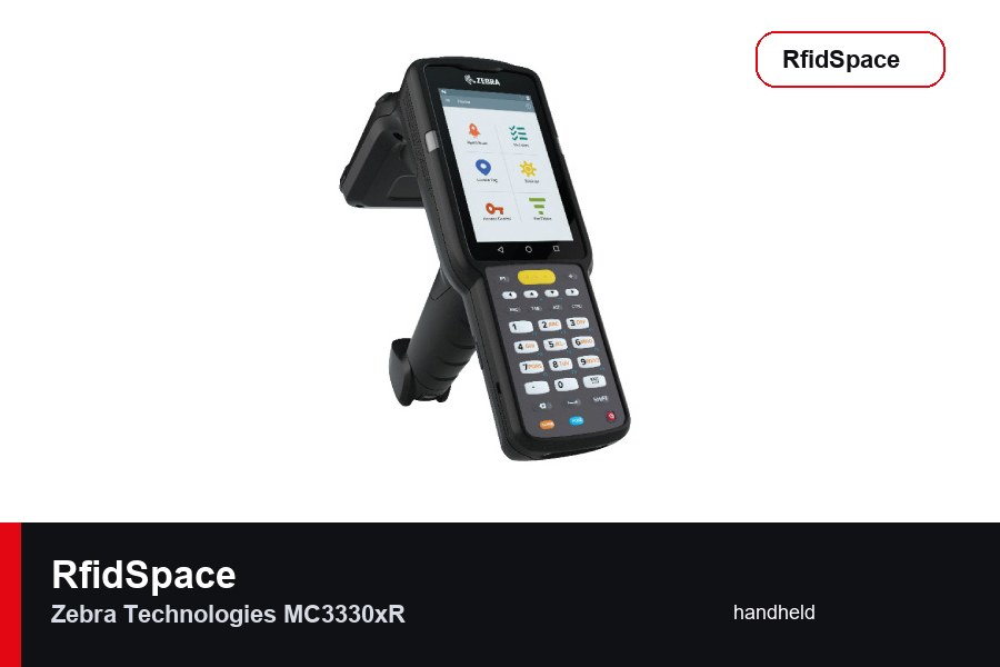 Zebra Technologies MC3330xR RFID handheld terminal brand and model product image for RfidSpace hardware catalog