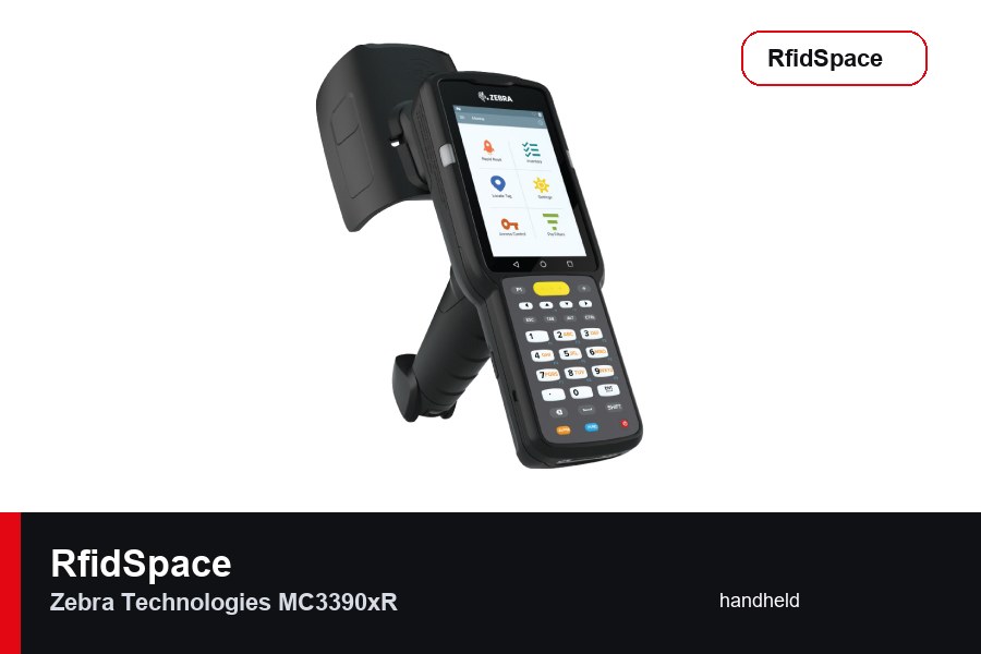 Zebra Technologies MC3390xR RFID handheld terminal brand and model product image for RfidSpace hardware catalog
