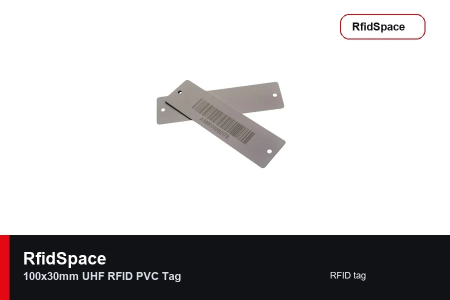 100x30mm UHF RFID PVC Tag UHF RFID etiket