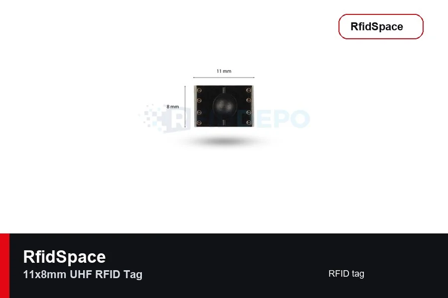 11x8mm UHF RFID Tag UHF RFID etiket