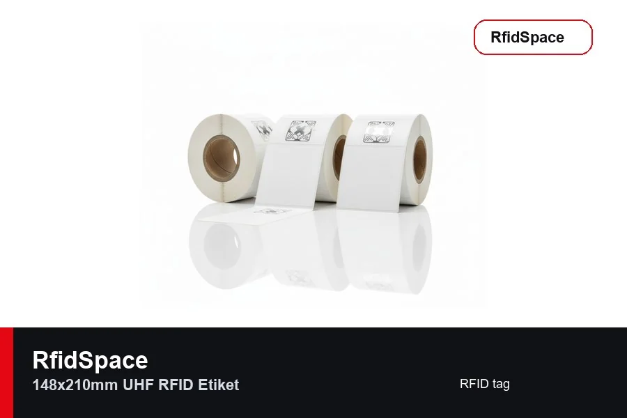 148x210mm UHF RFID Etiket UHF RFID tag