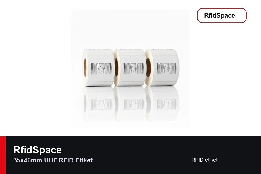 35x46mm UHF RFID Etiket UHF RFID tag