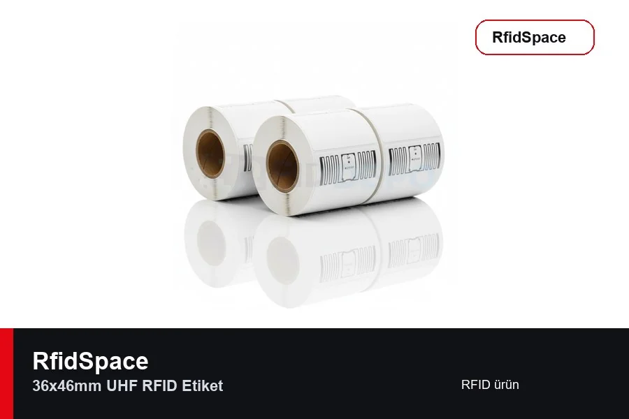 36x46mm UHF RFID Etiket UHF RFID etiket