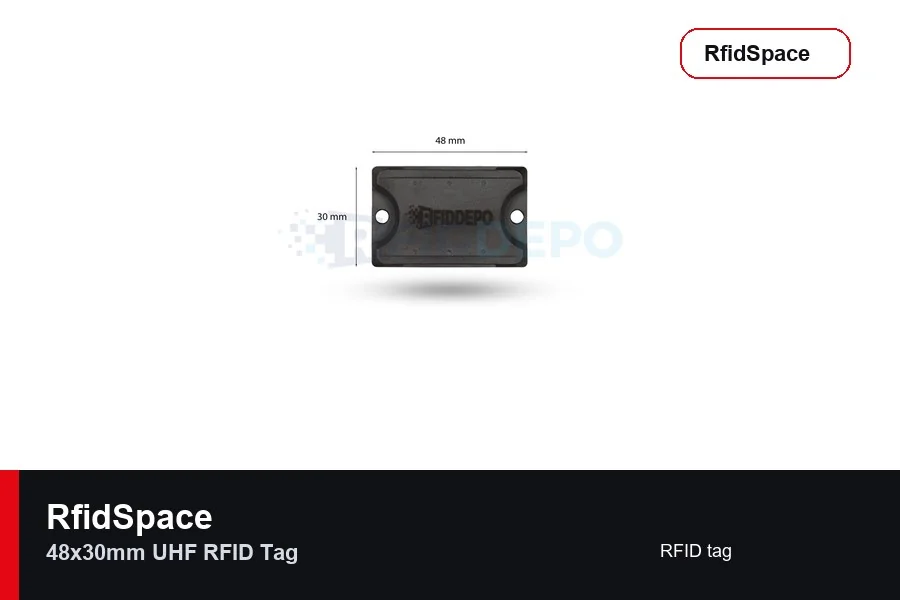 48x30mm UHF RFID Tag UHF RFID etiket