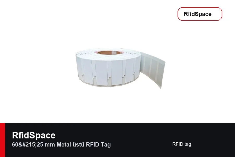 60 x 25 mm Metal üstü RFID Tag Metal üstü RFID etiketi