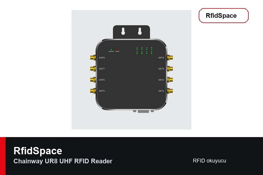 Chainway UR8 UHF RFID Reader RFID okuyucu