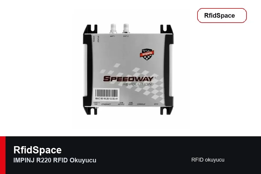 IMPINJ R220 RFID Okuyucu RFID okuyucu