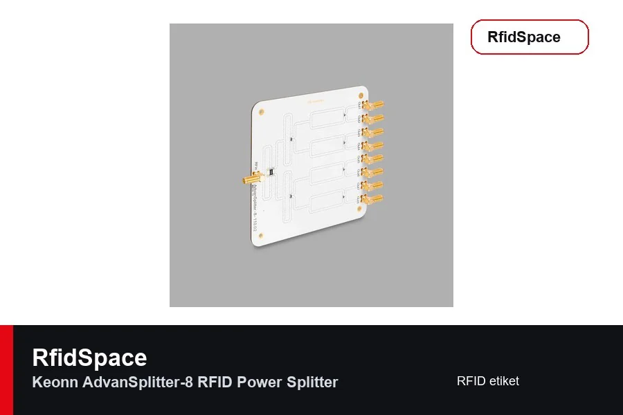 Keonn AdvanSplitter-8 RFID Power Splitter UHF RFID etiket