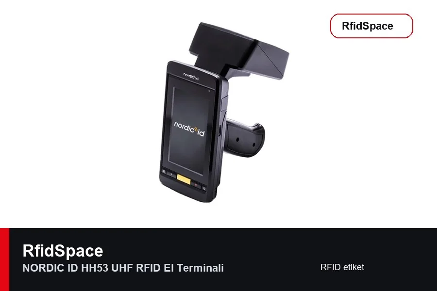 NORDIC ID HH53 UHF RFID El Terminali RFID el terminali