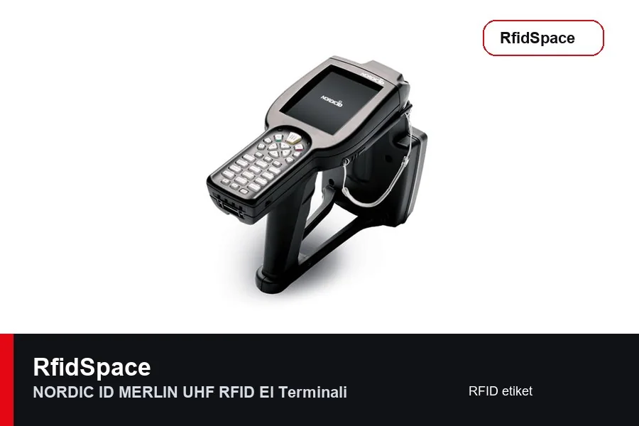 NORDIC ID MERLIN UHF RFID El Terminali RFID el terminali