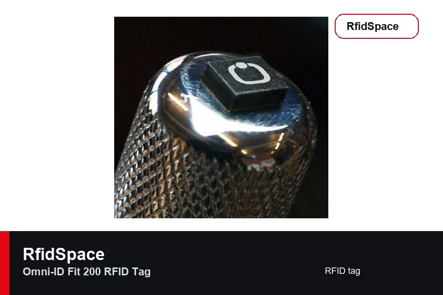 Omni-ID Fit 200 RFID Tag Metal üstü RFID etiketi