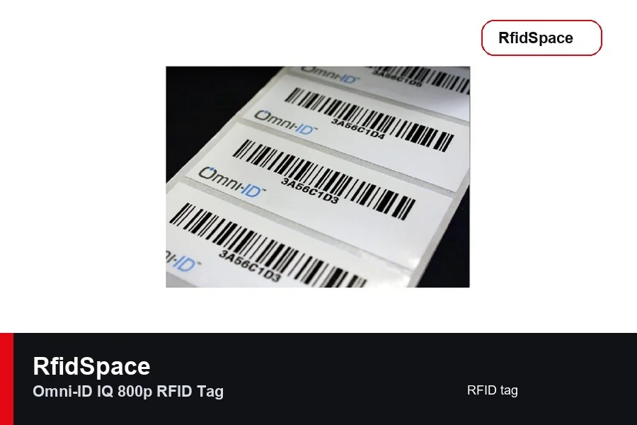 Omni-ID IQ 800p RFID Tag Metal üstü RFID etiketi