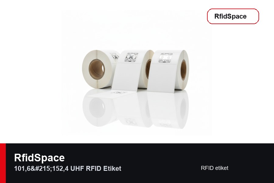RfidSpace 101,6×152,4 UHF RFID Etiket RFID etiket marka ve model bilgili ürün görseli - RfidSpace donanım kataloğu