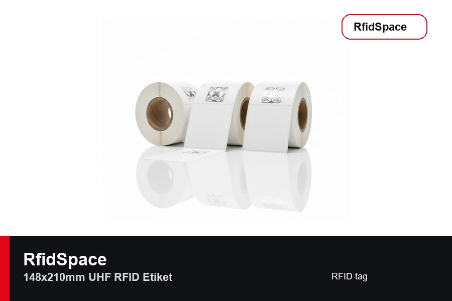 RfidSpace 148x210mm UHF RFID Etiket RFID tag brand and model product image for RfidSpace hardware catalog