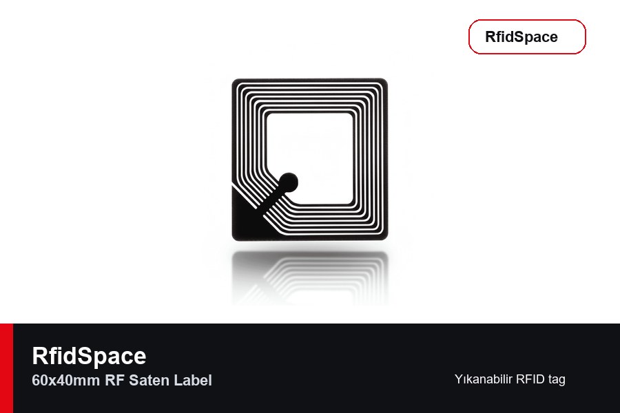 RfidSpace 60x40mm RF Saten Label washable RFID tag brand and model product image for RfidSpace hardware catalog