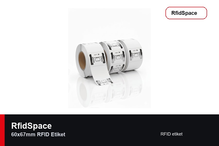 RfidSpace 60x67mm RFID Etiket RFID etiket marka ve model bilgili ürün görseli - RfidSpace donanım kataloğu