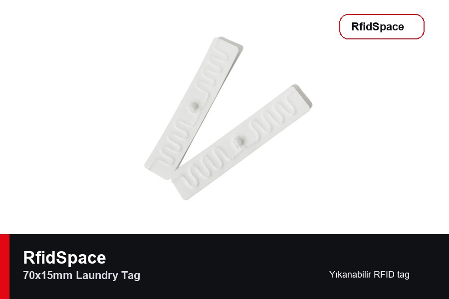 RfidSpace 70x15mm Laundry Tag washable RFID tag brand and model product image for RfidSpace hardware catalog