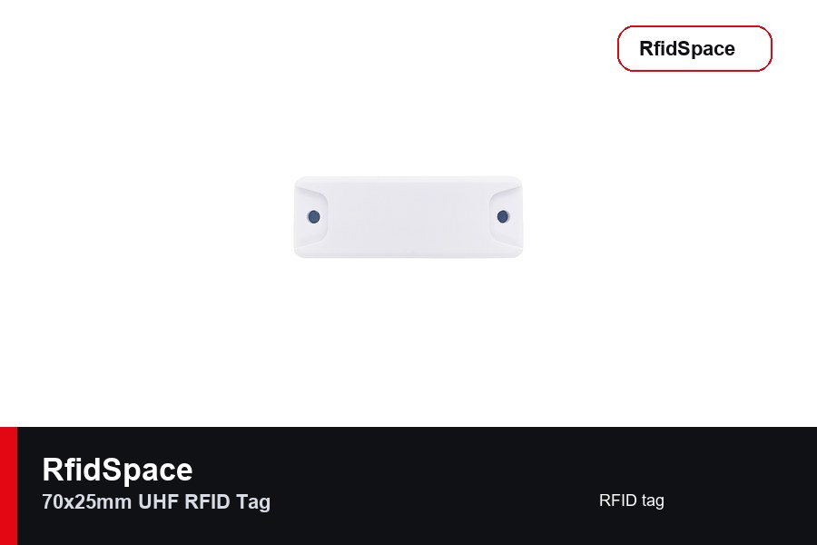 RfidSpace 70x25mm UHF RFID Tag RFID tag marka ve model bilgili ürün görseli - RfidSpace donanım kataloğu