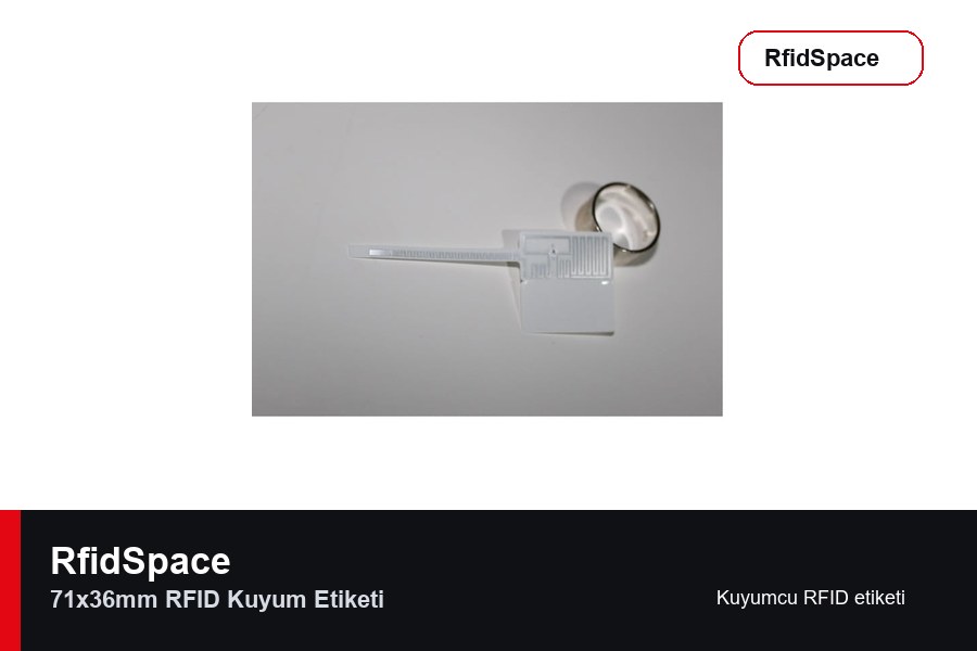 RfidSpace 71x36mm RFID Kuyum Etiketi Kuyumcu RFID etiketi marka ve model bilgili ürün görseli - RfidSpace donanım kataloğu