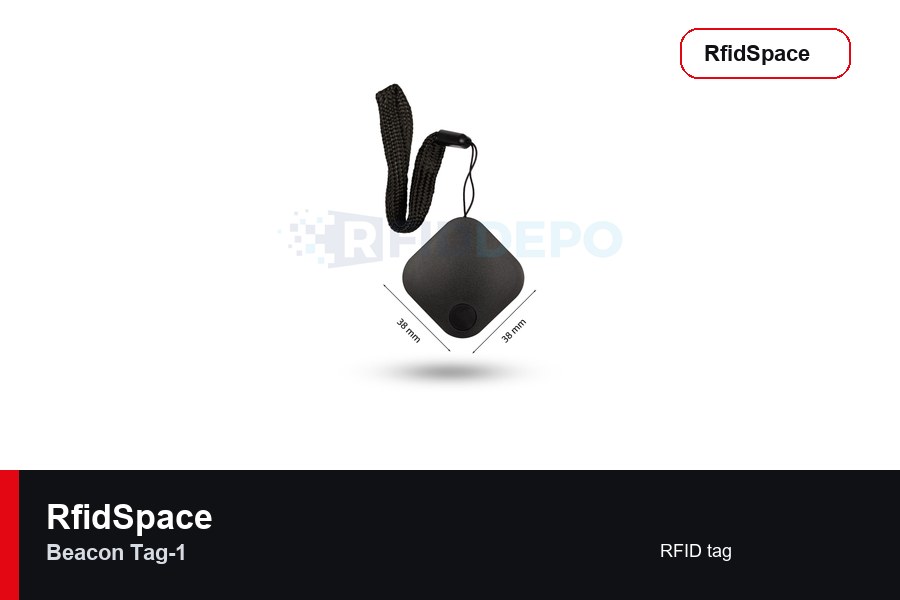Beacon Tag-1 RFID tag brand and model product image for RfidSpace hardware catalog