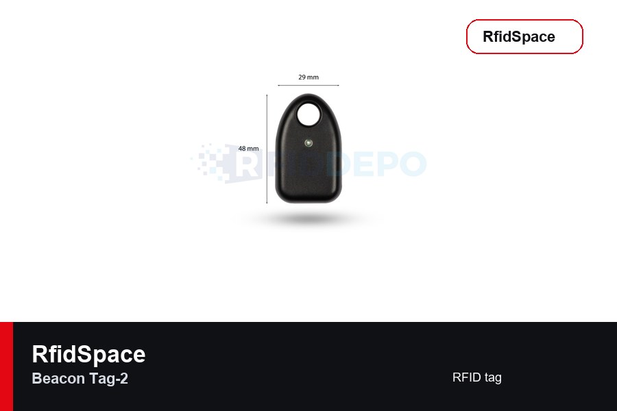 Beacon Tag-2 RFID tag brand and model product image for RfidSpace hardware catalog