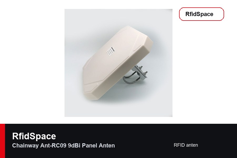Chainway Ant-RC09 9dBi Panel Anten RFID anten marka ve model bilgili ürün görseli - RfidSpace donanım kataloğu