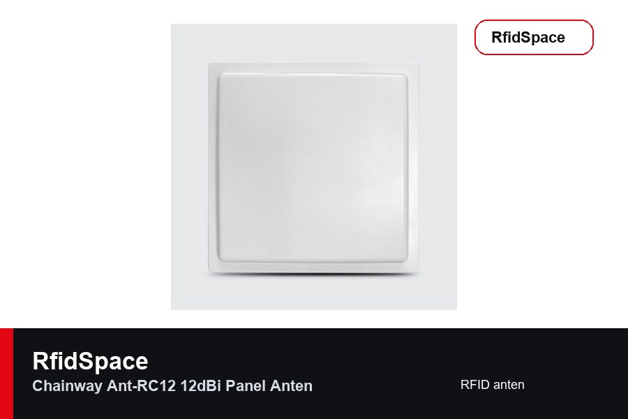 Chainway Ant-RC12 12dBi Panel Anten RFID anten marka ve model bilgili ürün görseli - RfidSpace donanım kataloğu