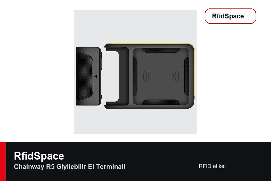 Chainway R5 Giyilebilir El Terminali RFID el terminali marka ve model bilgili ürün görseli - RfidSpace donanım kataloğu
