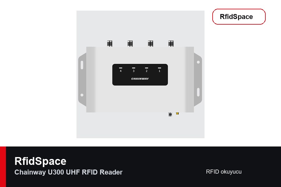 Chainway U300 UHF RFID Reader RFID okuyucu marka ve model bilgili ürün görseli - RfidSpace donanım kataloğu