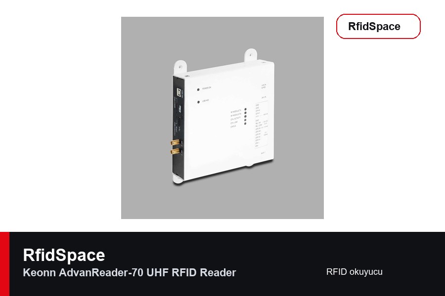 Keonn AdvanReader-70 UHF RFID Reader RFID okuyucu marka ve model bilgili ürün görseli - RfidSpace donanım kataloğu