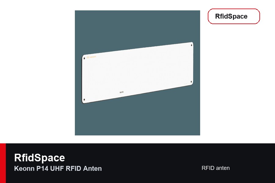 Keonn P14 UHF RFID Anten RFID anten marka ve model bilgili ürün görseli - RfidSpace donanım kataloğu