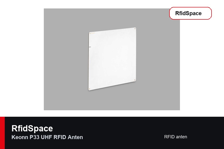 Keonn P33 UHF RFID Anten RFID anten marka ve model bilgili ürün görseli - RfidSpace donanım kataloğu