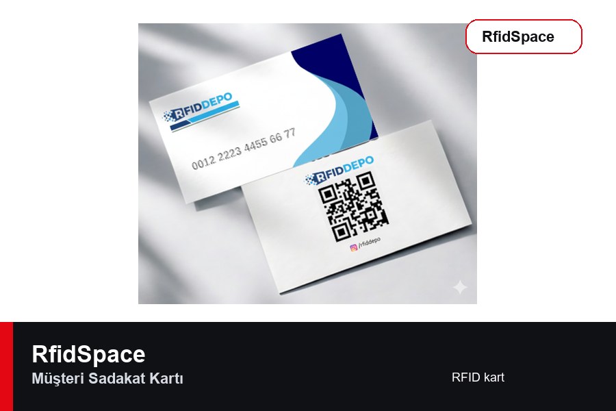 Müşteri Sadakat Kartı RFID card brand and model product image for RfidSpace hardware catalog