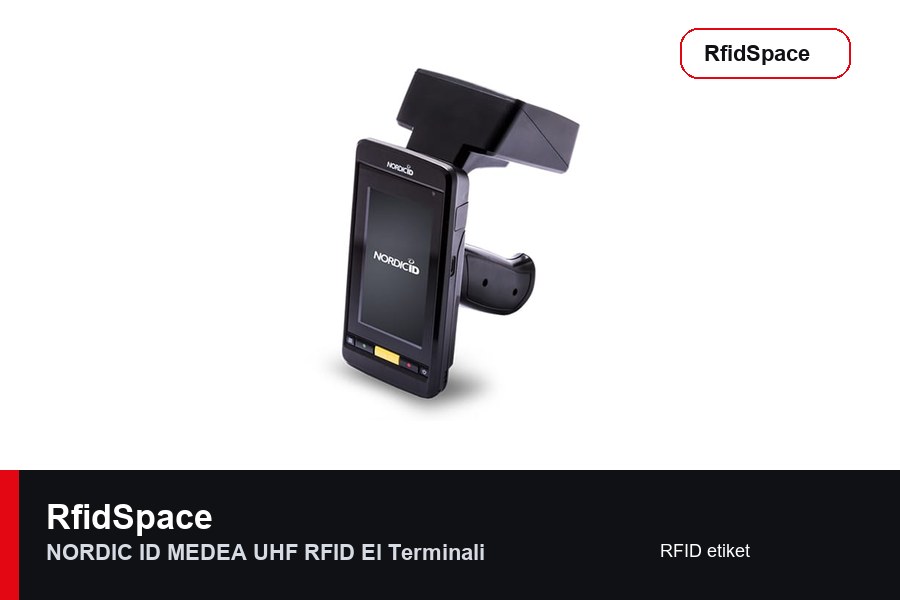 Nordic ID MEDEA UHF RFID El Terminali RFID el terminali marka ve model bilgili ürün görseli - RfidSpace donanım kataloğu