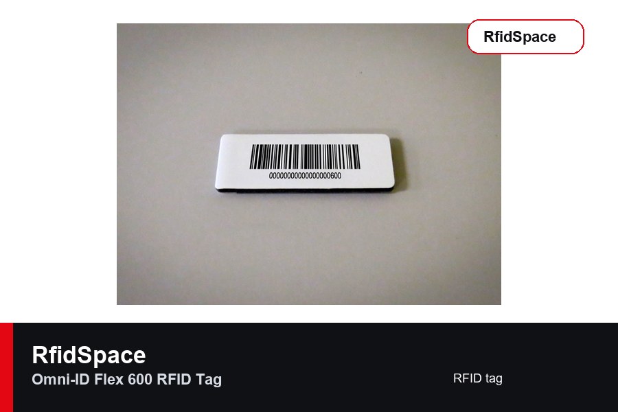 Omni-ID Flex 600 RFID Tag RFID tag brand and model product image for RfidSpace hardware catalog