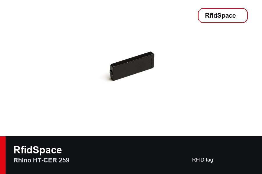 Rhino HT-CER 259 RFID tag marka ve model bilgili ürün görseli - RfidSpace donanım kataloğu