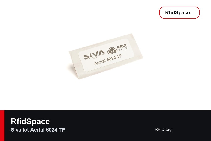 SIVA IoT Aerial 6024 TP RFID tag brand and model product image for RfidSpace hardware catalog