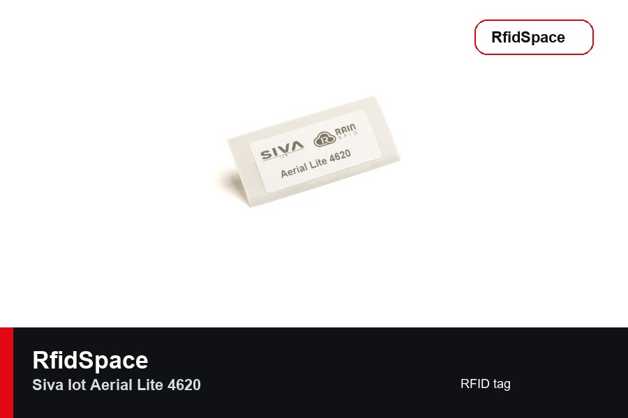 SIVA IoT Aerial Lite 4620 RFID tag marka ve model bilgili ürün görseli - RfidSpace donanım kataloğu