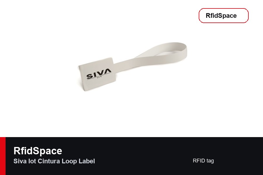 SIVA IoT Cintura Loop Label RFID tag brand and model product image for RfidSpace hardware catalog